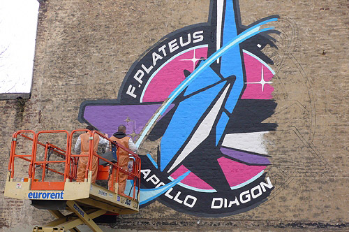 Graffiti de Frédéric Platéus